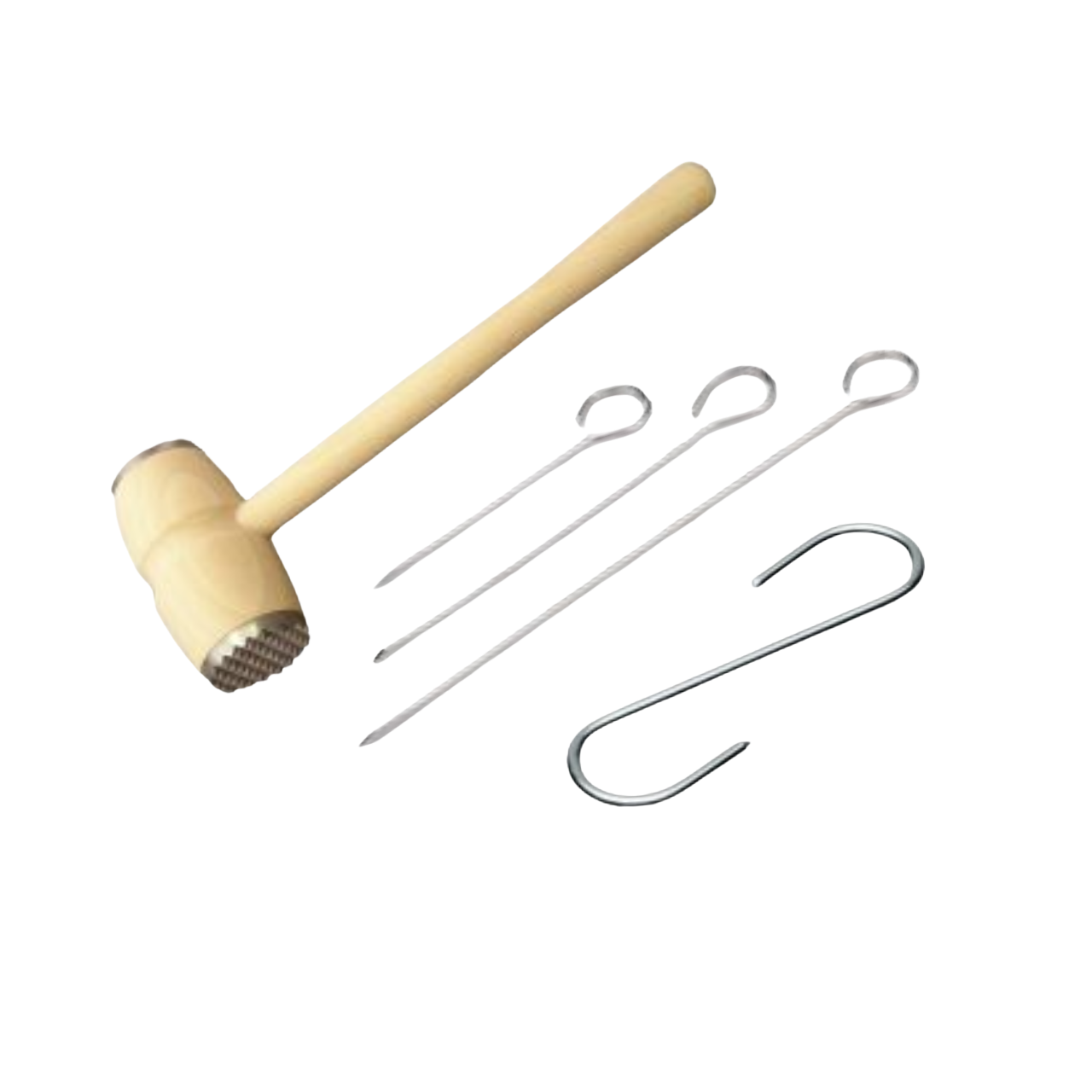 Fleischklopfer, Rollen, Haken, Spie�e