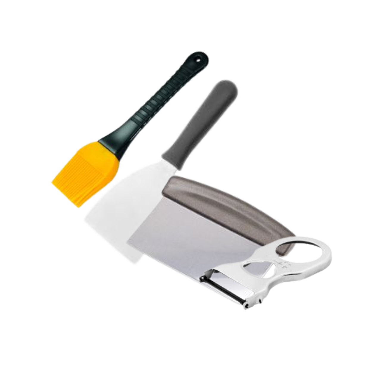 Schaber, Spachtel, Backpinsel