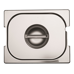 Deckel f�r GN mit Aussparung f�r Griffe und Sch�pfkelle