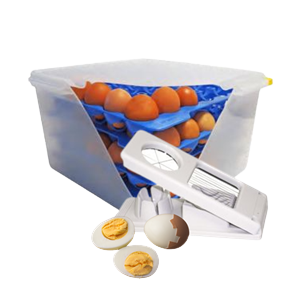 Eierlagerung und -verarbeitung