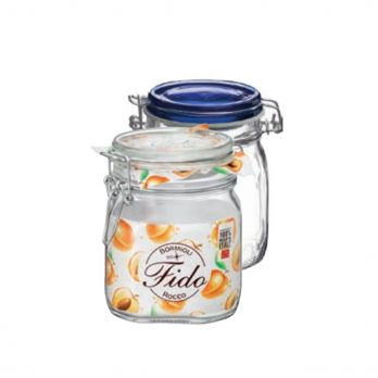 Einmachglas / Deckel + Gummi 0,75 l