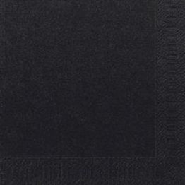 Mehr Produktinformationen Serviette 33 x 33 cm 2-lagig schwarz (125�Stck)