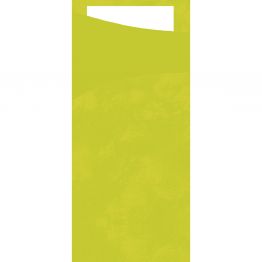 Mehr Produktinformationen Bestecktasche 8,5 x 19 cm Papier Hellgr�n (100�Stck)