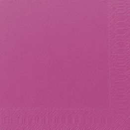 Mehr Produktinformationen Serviette 40 x 40 cm 2-lagig fuchsia (125�Stck)