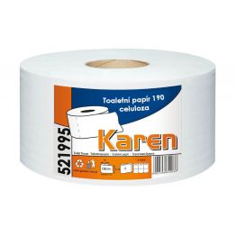 Mehr Produktinformationen Toilettenpapier JUMBO 2, durchm.19 cm, Wei�