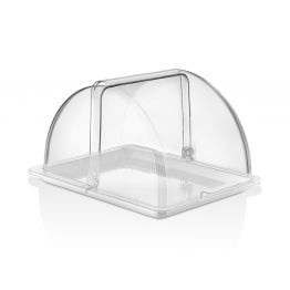 Mehr Produktinformationen Deckel aus Polycarbonat f�r Gastrobeh�lter GN 1/2 Rolltop