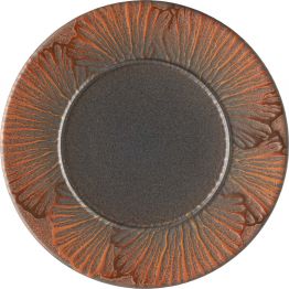 Mehr Produktinformationen AUREL braun Steinzeug Teller flach 22 cm 