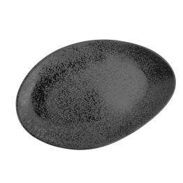 Mehr Produktinformationen EBONY Teller flach oval 29,5 x 19,3 cm schwarz